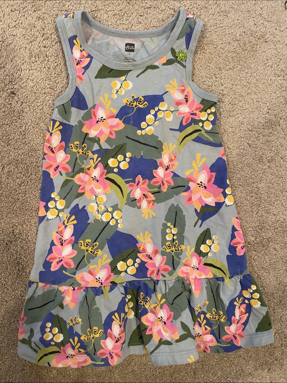 Tea Collection Floral Tank Dress